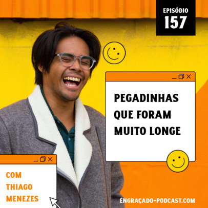 Cover Design Template for a Comedy Podcast