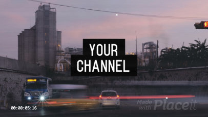 Retro-Styled Slideshow Video Maker with an Effect of an Accelerating VHS