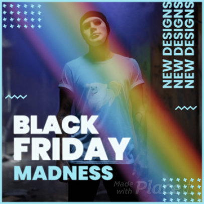 Instagram Video Maker for a Clothing Brand's Black Friday Sale