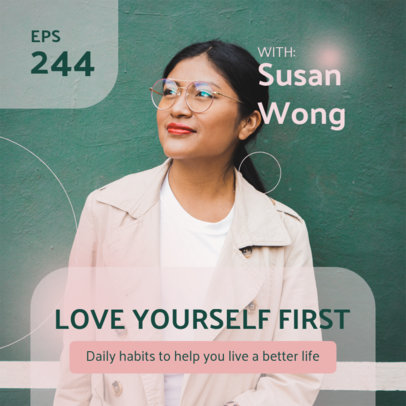 Cover Design Maker for a Podcast About Mental Health 