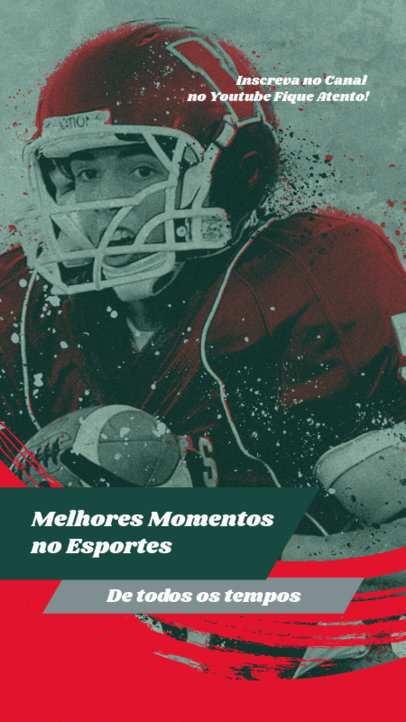 Football-Themed Instagram Story Design Maker for Sports Content Creators