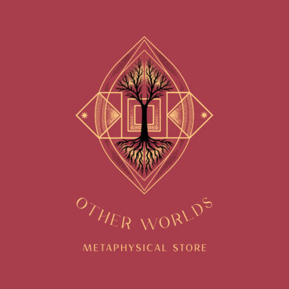 Metaphysical Logo Maker for an Esoteric Store 