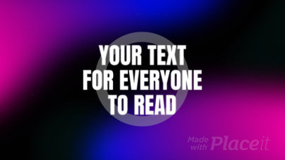 Intro Video Maker With Dynamic Text Animations for a Logo Reveal