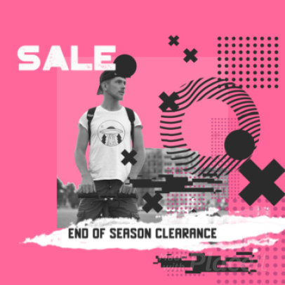 Instagram Post Video Generator for an End of Season Clearance Ad 2182a 3541