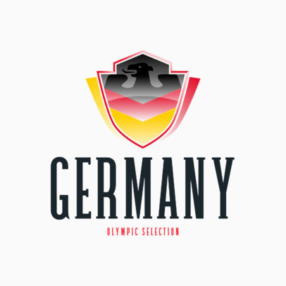 Olympic Sports Team Logo Generator with an Emblem 