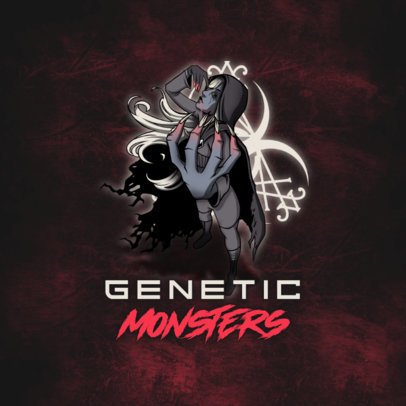 Gaming Logo Maker with Graphics Inspired by Resident Evil Village