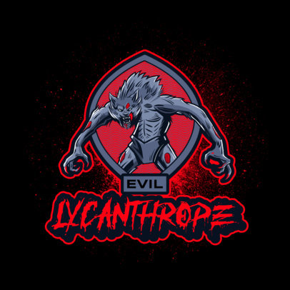 Logo Maker for Gaming Streamers Featuring Resident Evil-Inspired Graphics