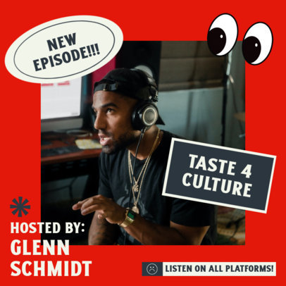 Instagram Post Creator for a Music Breakdown Podcast 