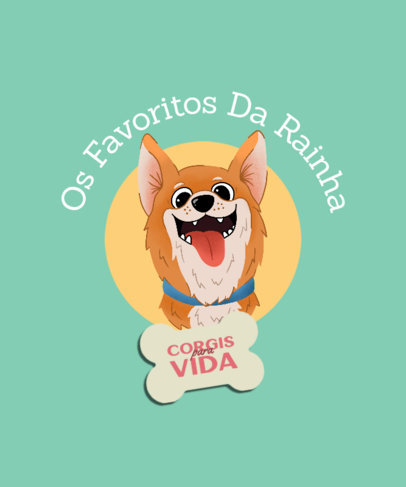 Quote T-Shirt Design Maker Featuring Dog Graphics 