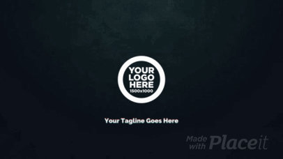 Intro Video Generator for a Logo Reveal Featuring Glitch Animations 