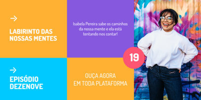 Instagram Post Generator for a Brazilian Psychology Podcast