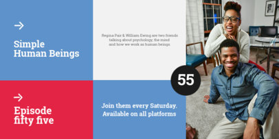 Instagram Post Design Generator to Promote a Psychology Podcast