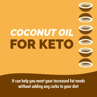 Instagram Post Generator for Healthy Keto Diet Tips