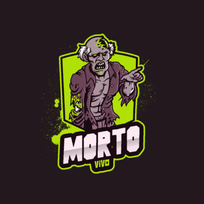 Resident Evil-Inspired Logo Creator With Portuguese Text