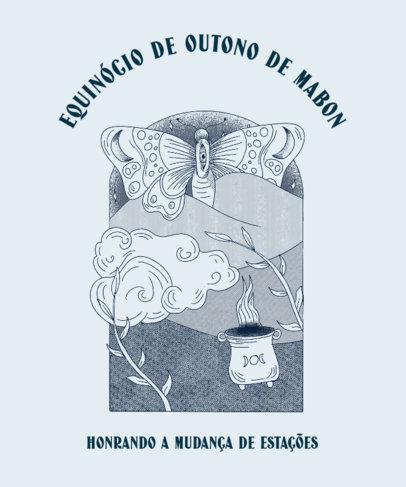 Portuguese T-Shirt Design Creator to Celebrate Pagan Holidays 3833f