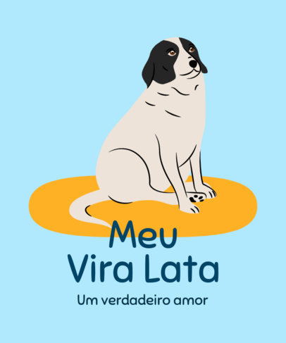 Animals T-Shirt Design Maker to Promote Pet Adoption