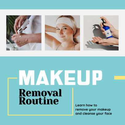 Instagram Post Design Maker for Skincare Tips