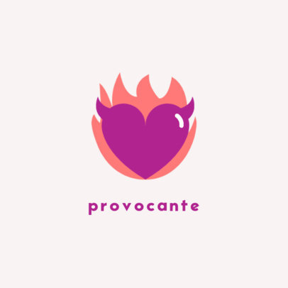 Dating App Logo Generator With a Heart Icon