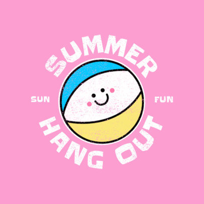Kids Summer Camp Logo Maker Featuring Cute Graphics