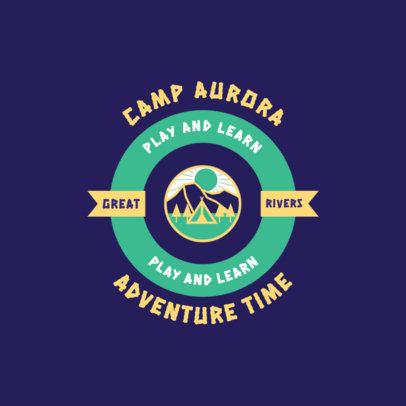 Online Logo Creator for an Outdoor Summer Camp for Kids