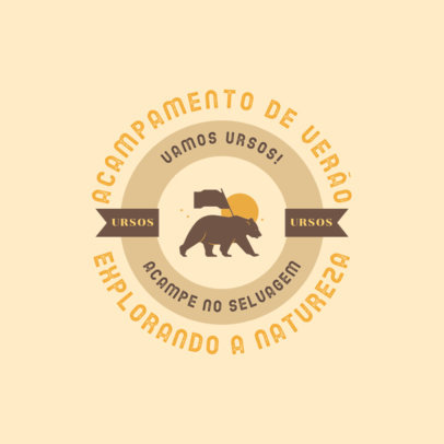 Children's Summer Camp Logo Generator