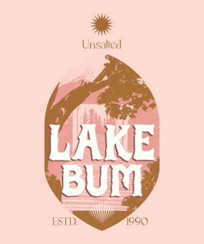 Retro T-Shirt Design Generator With Summer-Themed Graphics