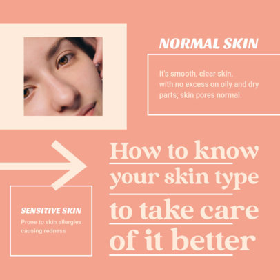 Instagram Post Design Maker for Skincare Experts