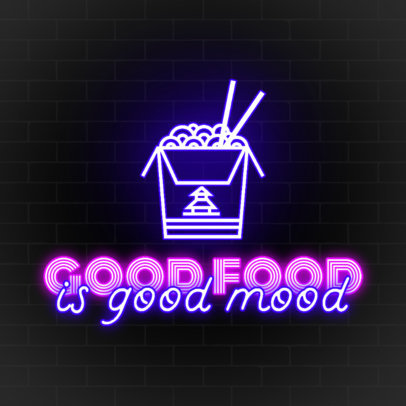 Instagram Post Template with a Playful Quote for Junk Food Day 3851h