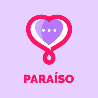 Modern Logo Generator for an Online Dating Site 