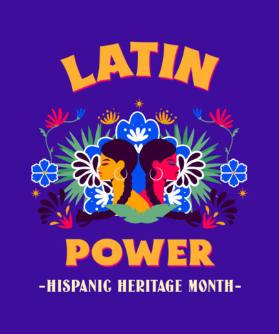 T-Shirt Design Maker to Celebrate Hispanic Heritage Month