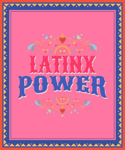 Quote T-Shirt Design Generator to Celebrate Hispanic Heritage Month