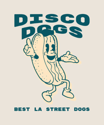 T-Shirt Design Generator With a Junk Food Day-Themed Quote