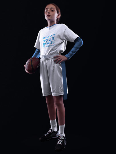 Custom Football Jerseys - Teen Girl Looking Down