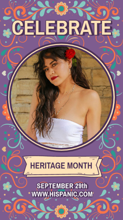 Instagram Story Design Creator to Celebrate Hispanic Heritage Month