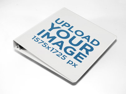Binder Mockup Lying on a Solid Surface a15333