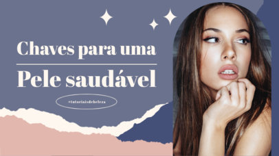 YouTube Thumbnail Maker for Skincare and Beauty Tutorials 