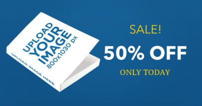 Facebook Ad - Book Lying on a Solid Surface