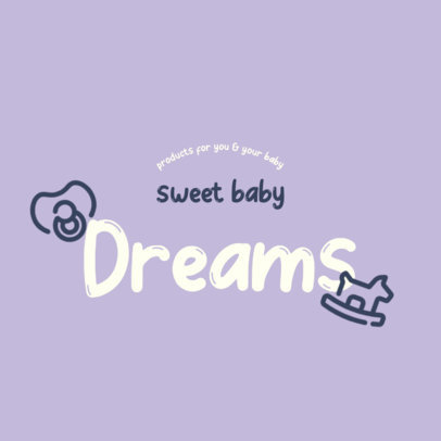 Baby Products Store Logo Maker With a Minimal Style