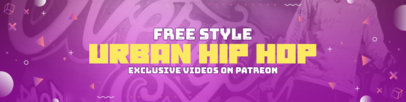 Patreon Cover Design Creator for a Hip Hop Video Producer 3872b