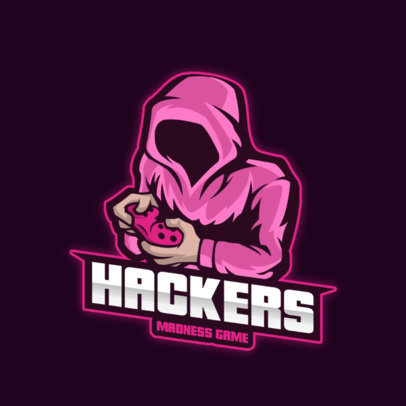Online Logo Maker for Gamers Featuring Hooded Characters