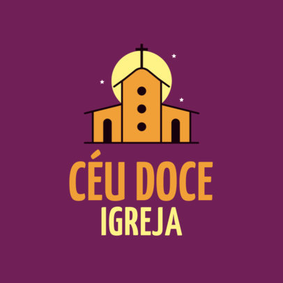 Online Logo Maker for a Roman Catholic Church