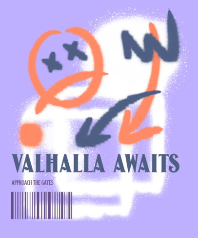 Trendy T-Shirt Design Generator Featuring Graffiti-Inspired Graphics