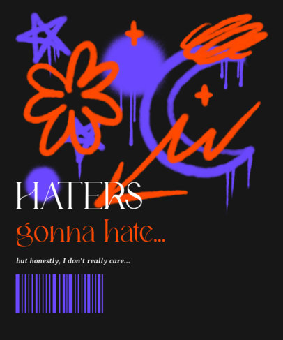 T-Shirt Design Maker With a Trendy Aesthetic and a Bold Style