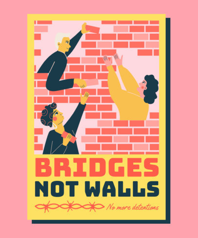 Immigration-Themed T-Shirt Design Generator Featuring Quotes and Illustrations 