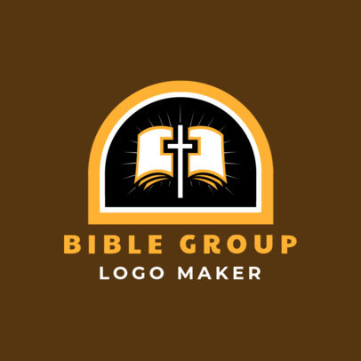 Online Logo Maker for a Christian Bible Group