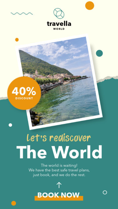 Instagram Story Template for Travel Agency Offers