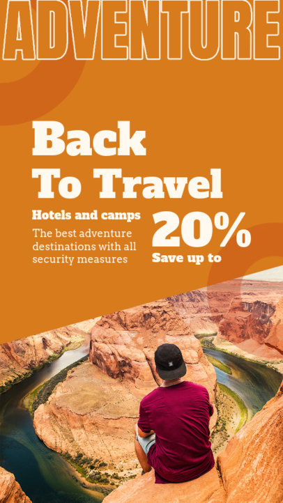 Instagram Story Design Creator for Travel Agencies Featuring Sales