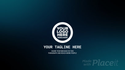 Intro Video Creator Featuring a Fingerprint Animation 3180-el1