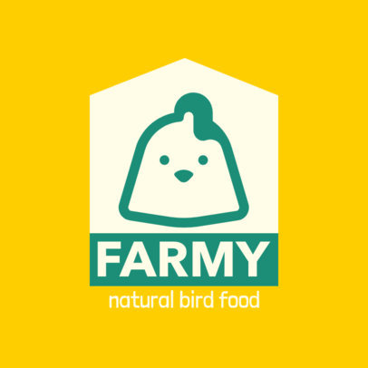 Logo Template for a Natural Bird Food Store