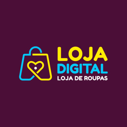Logo Maker for POD Stores Featuring Text in Portuguese